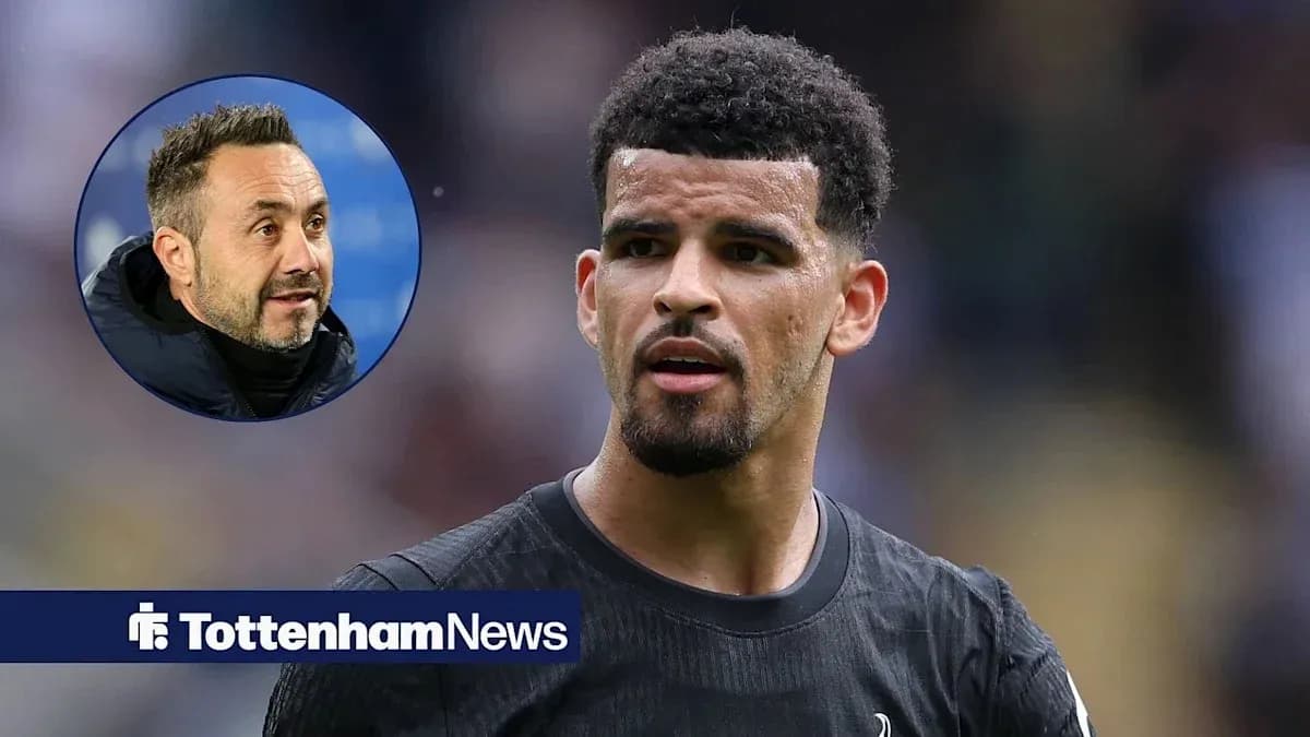Jugador de Tottenham en primer plano durante partido