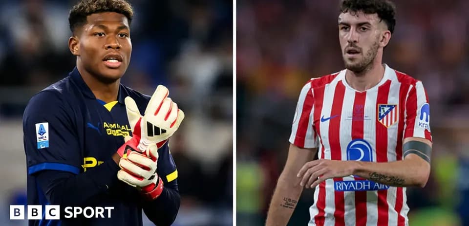 Portero y jugador de Atlético de Madrid en acción