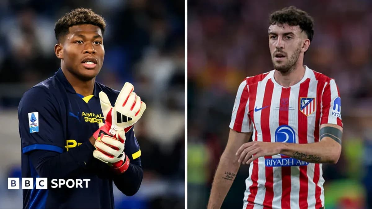Portero y jugador de Atlético de Madrid en acción