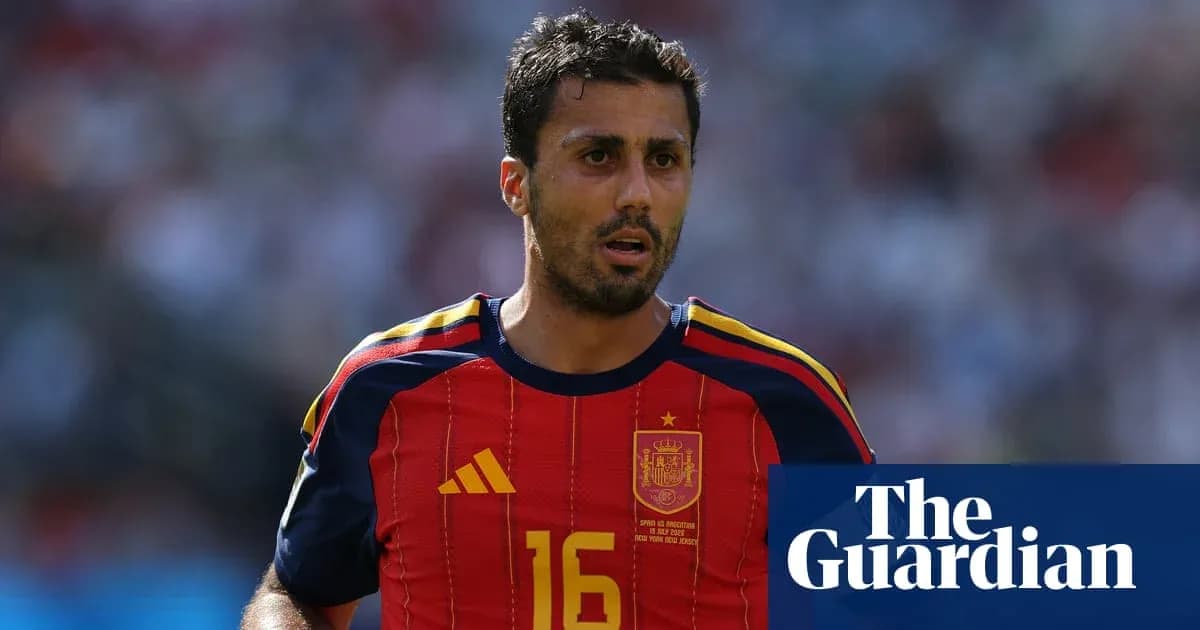 Jugador de España en partido de fútbol