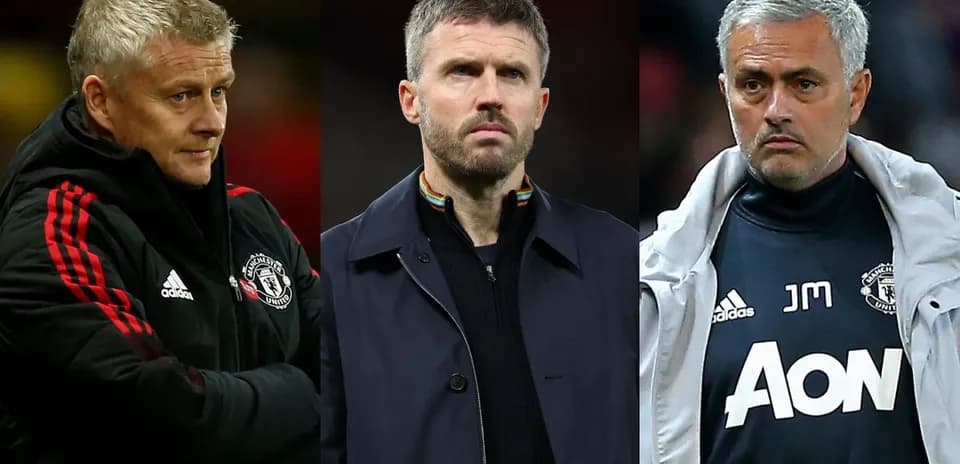 Tres entrenadores de Manchester United en diferentes momentos