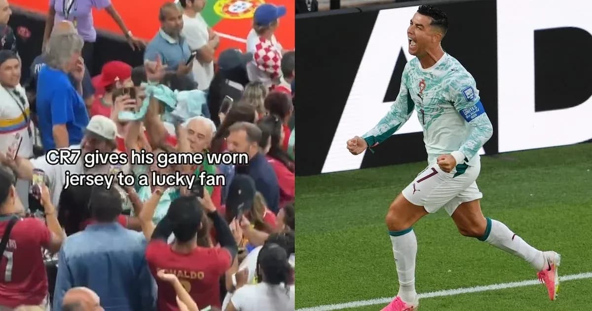Cristiano Ronaldo celebrando un gol durante un partido