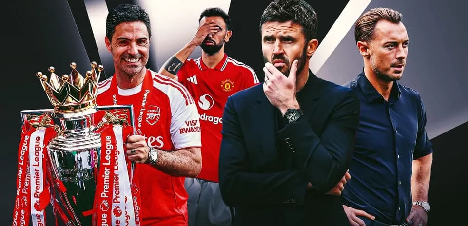 Entrenadores y jugadores de fútbol en diferentes poses
