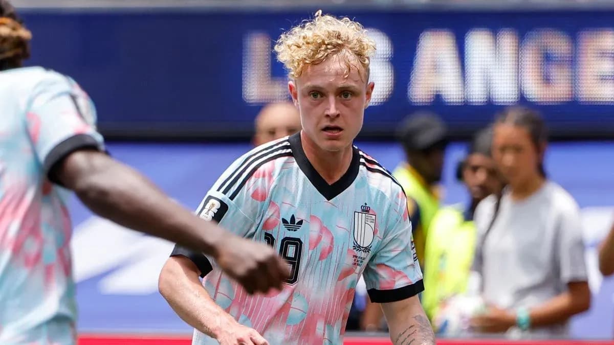 Jugador de España en acción durante un partido