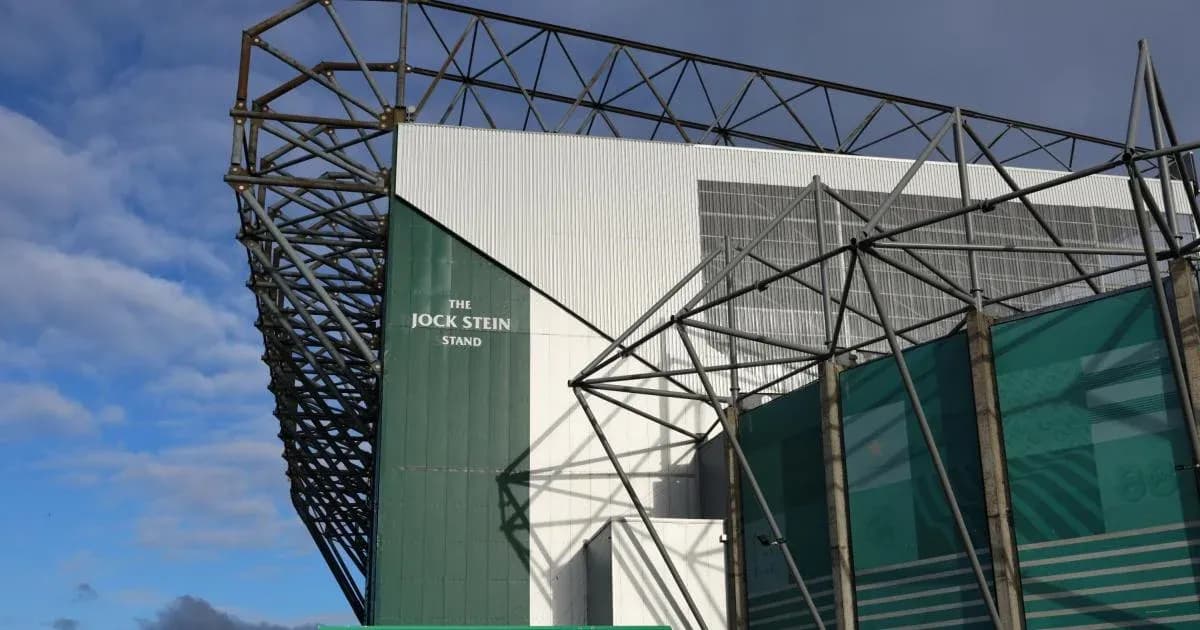 Vista del Jock Stein Stand en el estadio