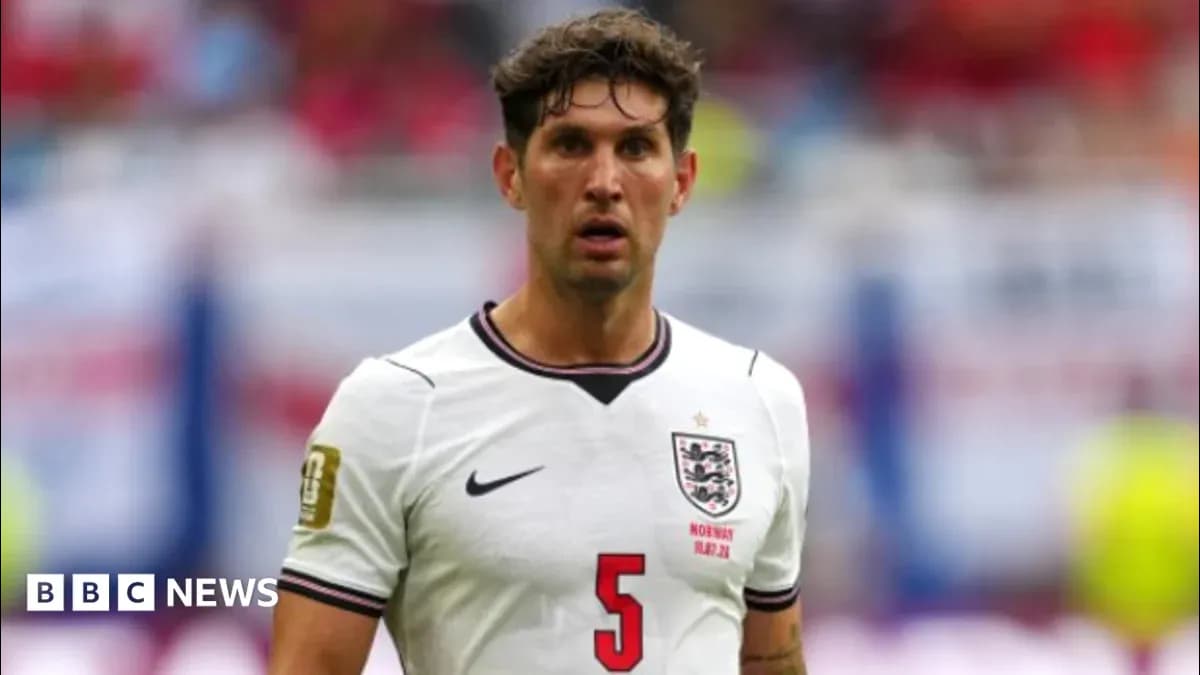Jugador de Inglaterra en el campo durante un partido
