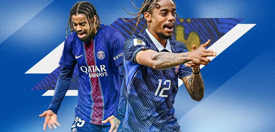 Jugador de PSG y selección nacional en acción