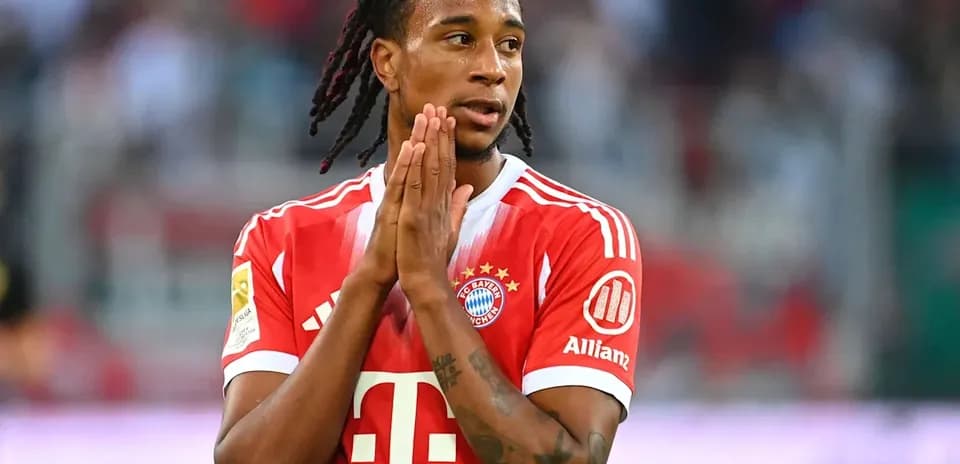 Jugador de Bayern Múnich en el campo de juego