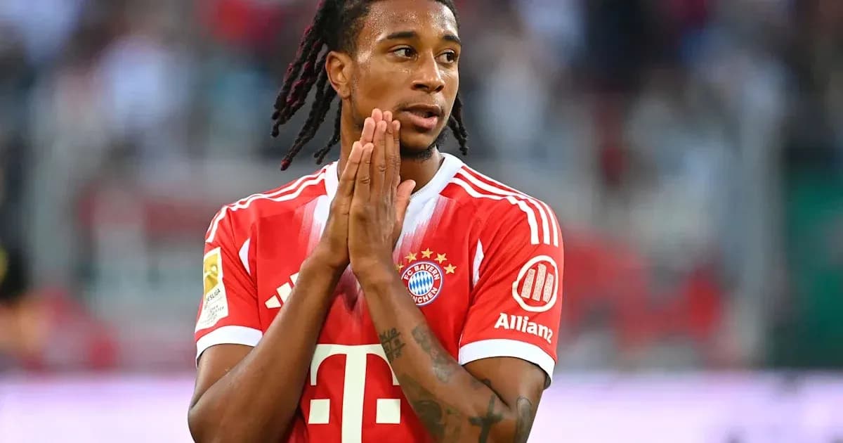 Jugador de Bayern Múnich en el campo de juego