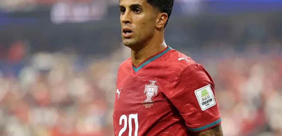 Jugador de Portugal en acción durante un partido