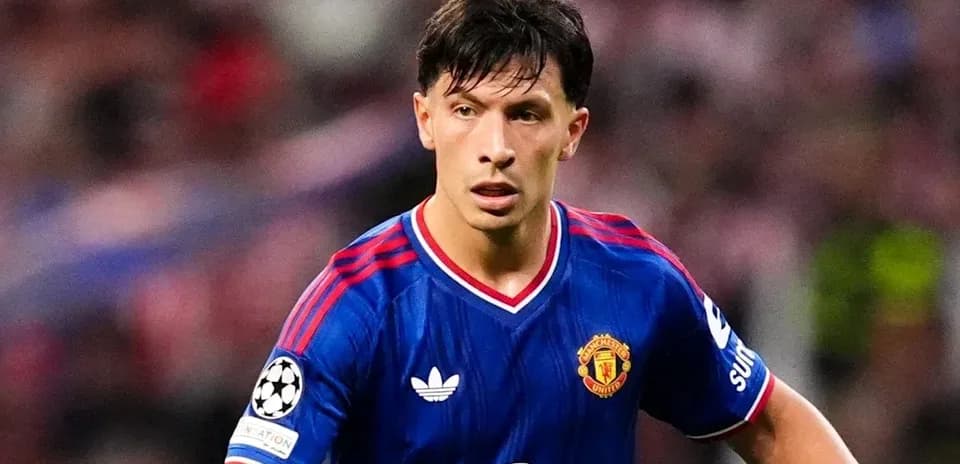 Jugador de Manchester United en acción durante partido