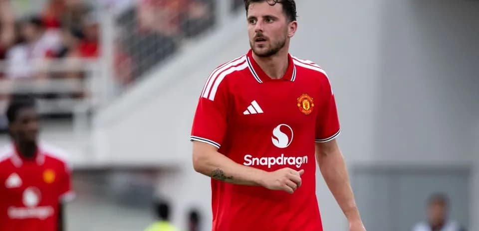 Jugador de Manchester United en acción durante el partido