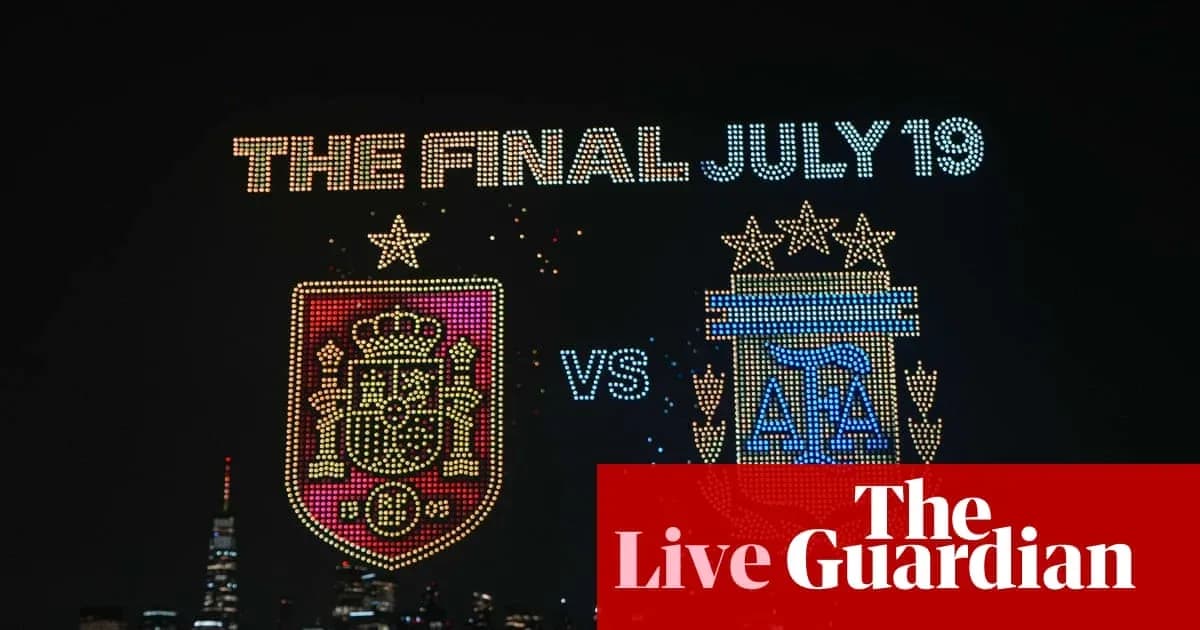Anuncio de la final entre España y Argentina