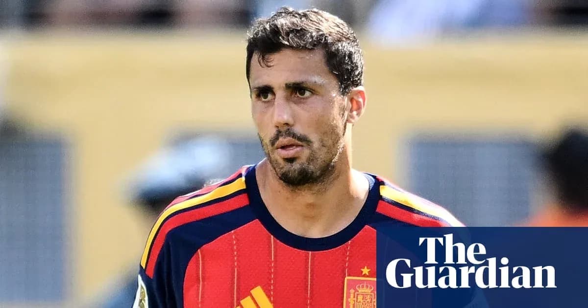 Jugador de España en partido de fútbol