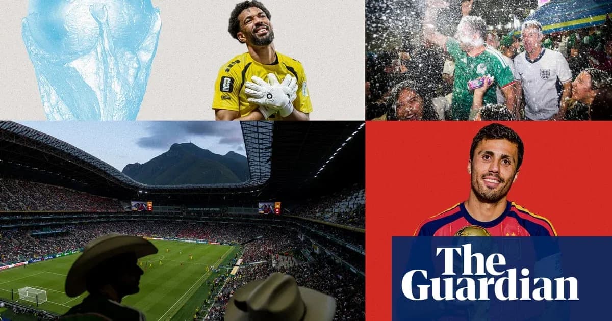 Collage de momentos del fútbol, incluyendo celebraciones y estadio