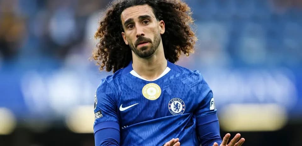 Jugador de Chelsea en el campo durante un partido