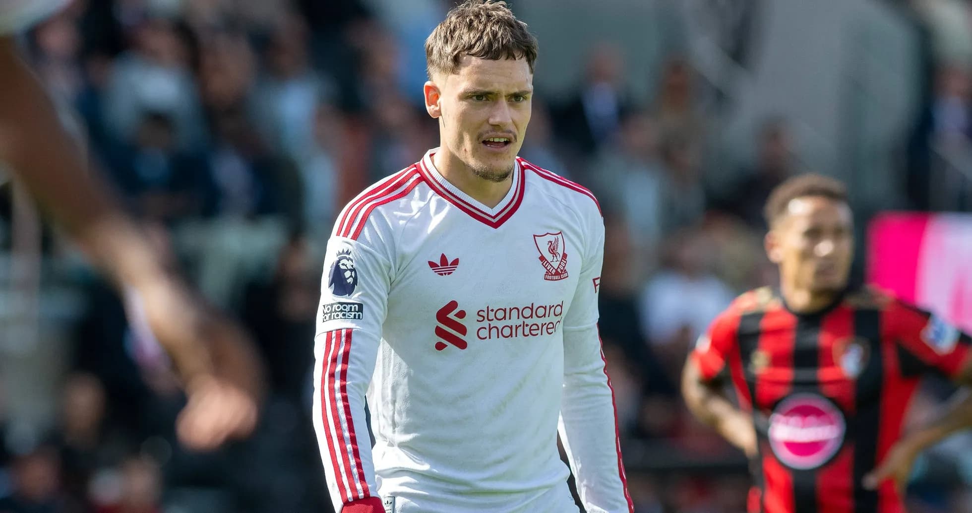 Jugador de Liverpool en partido contra Bournemouth