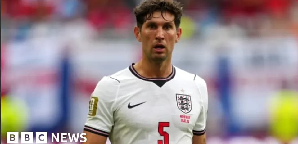 Jugador de Inglaterra en el campo durante un partido