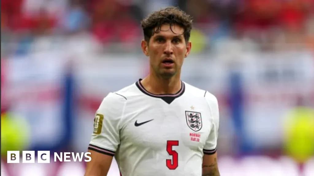Jugador de Inglaterra en el campo durante un partido