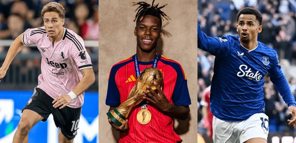 Tres futbolistas en diferentes acciones de juego