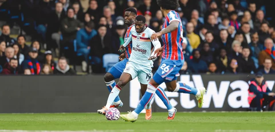Partido entre Brentford y Crystal Palace