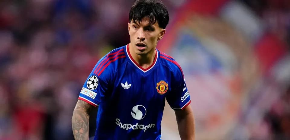 Jugador de Manchester United en acción durante el partido