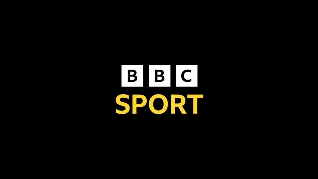 Logo de BBC Sport en fondo negro