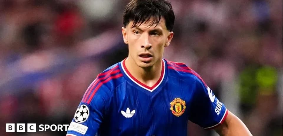 Jugador de Manchester United en acción durante partido