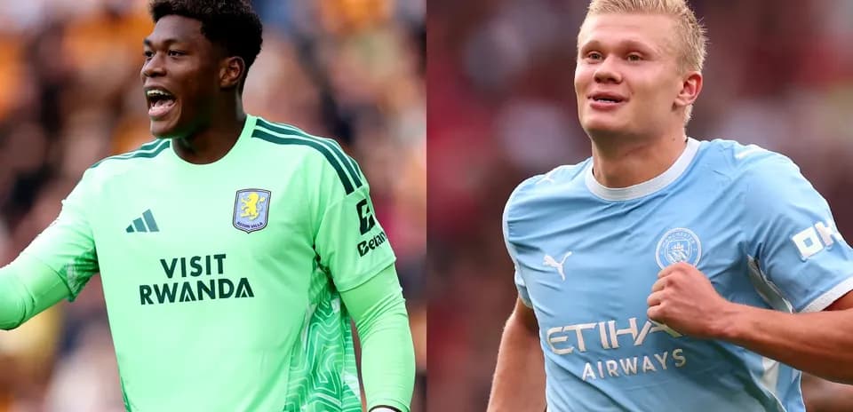Portero de Aston Villa y delantero de Manchester City
