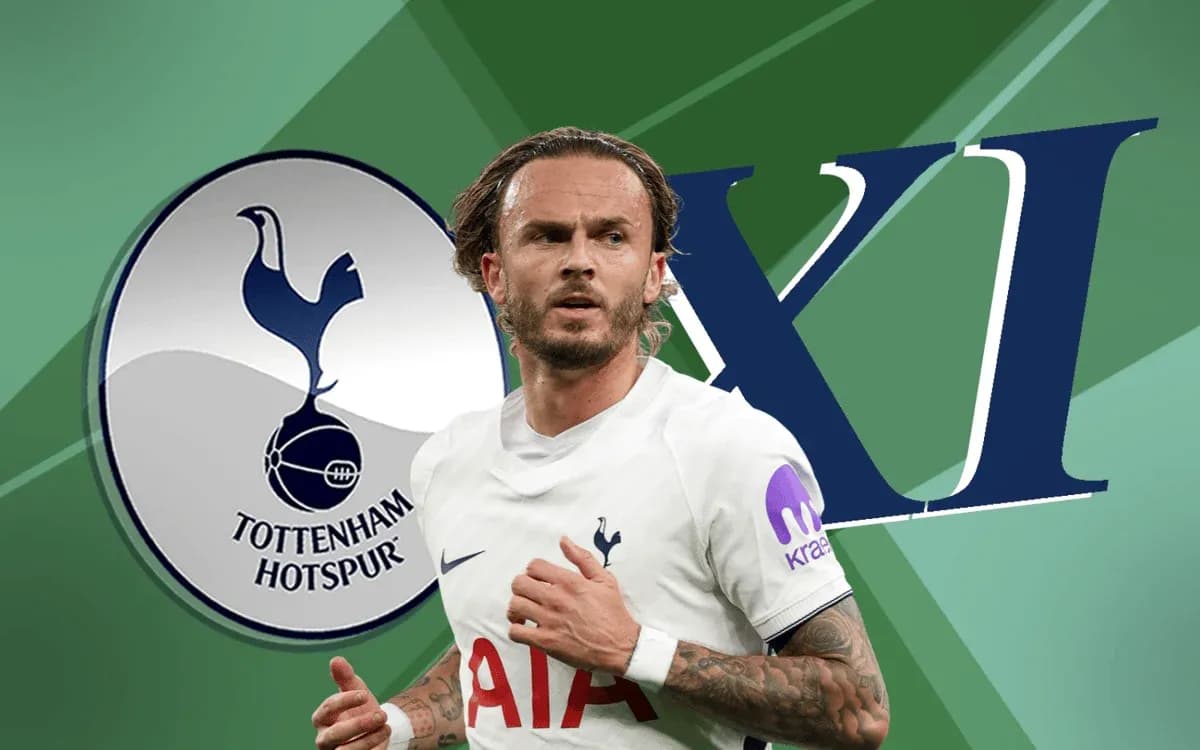 Jugador de Tottenham Hotspur con camiseta blanca