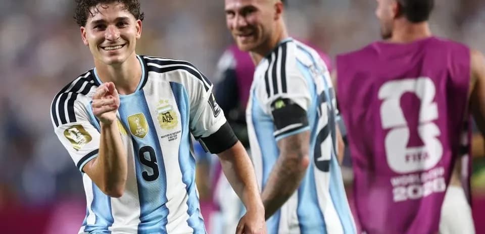 Jugador argentino sonriendo durante un partido
