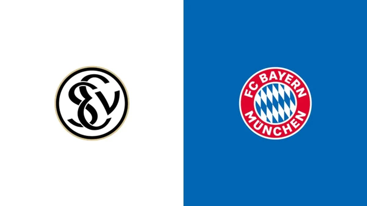 Logos de equipos de fútbol en fondo blanco y azul