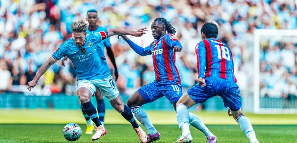 Jugador de Manchester City contra Crystal Palace