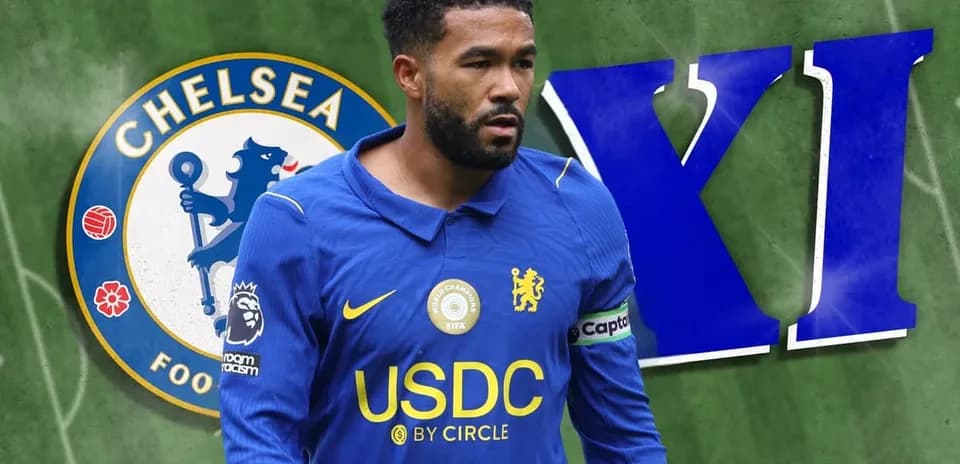Jugador de Chelsea con camiseta azul en campo