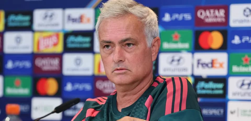 José Mourinho en conferencia de prensa de Champions