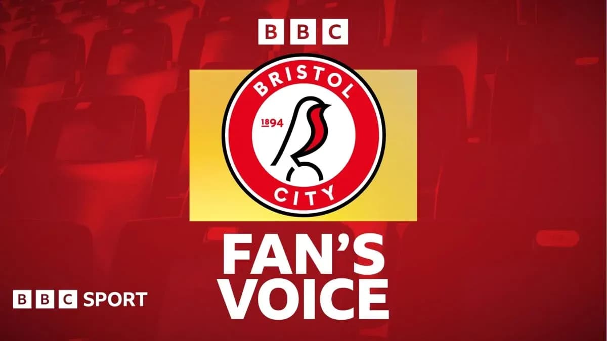Logotipo de Bristol City con texto de voz de fan