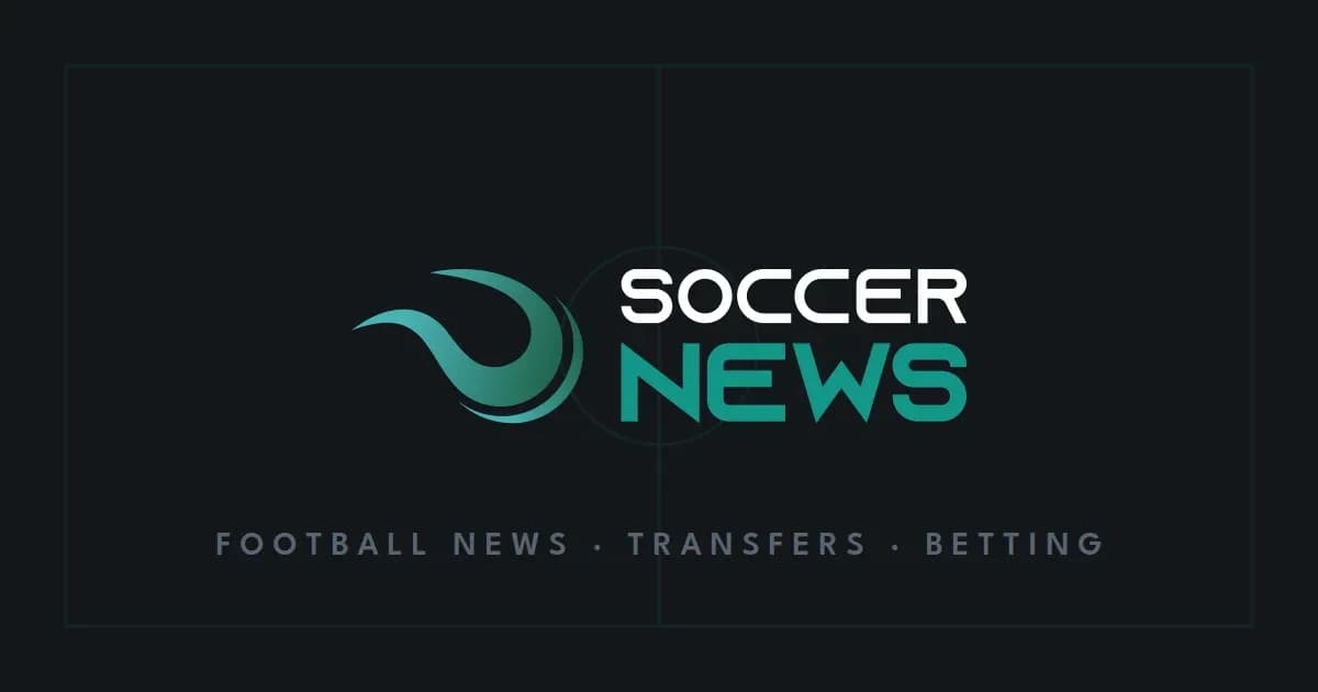 Logotipo de Soccer News con texto informativo