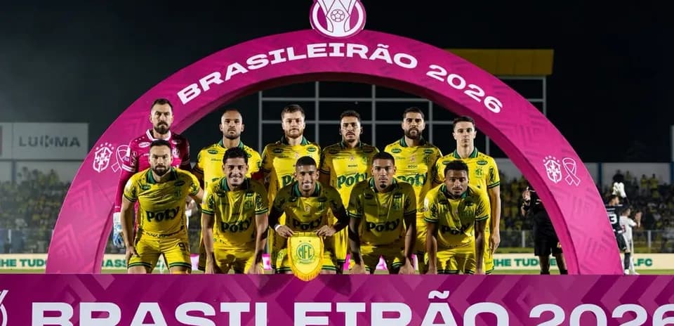 Equipo de Mirassol en el Brasileirão 2026