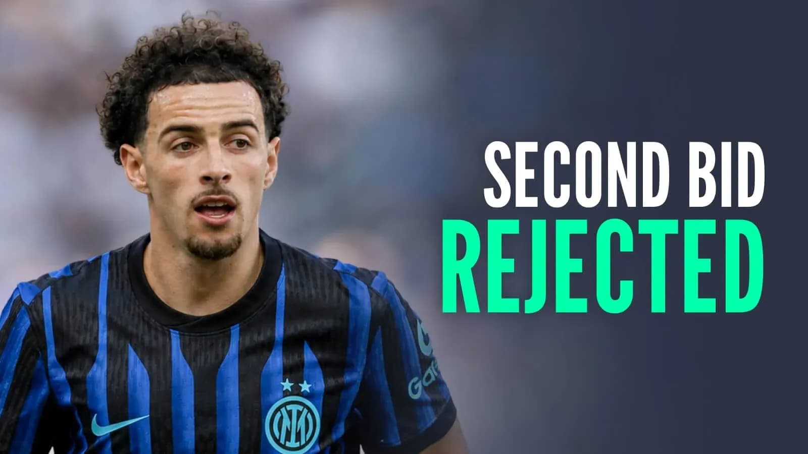 Jugador de Inter de Milán en acción durante partido