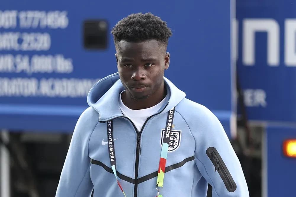 Jugador de Inglaterra llegando a la zona de vestuarios