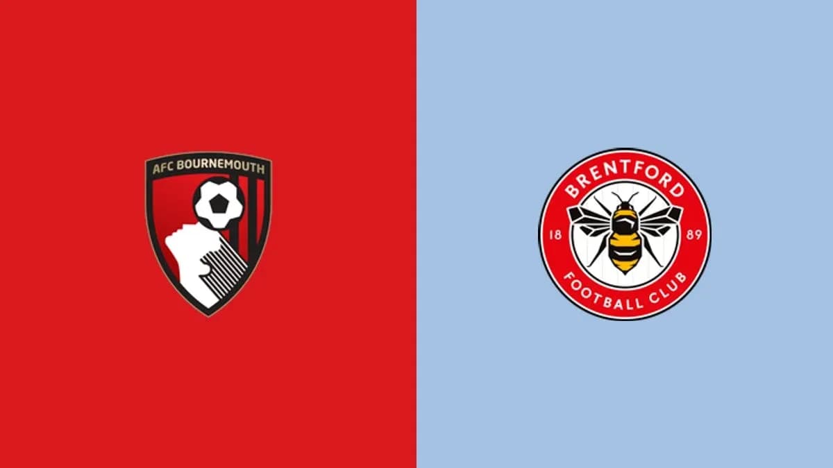 Logos de AFC Bournemouth y Brentford FC