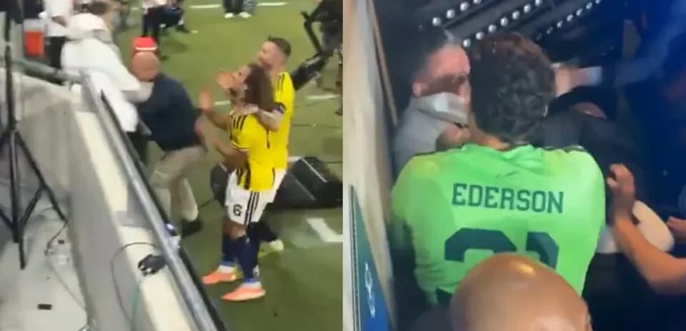 Jugadores y personal involucrados en pelea tras el partido