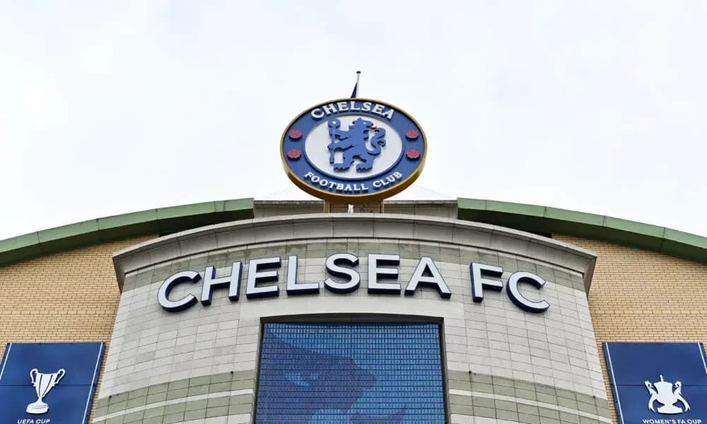 Fachada del estadio de Chelsea FC