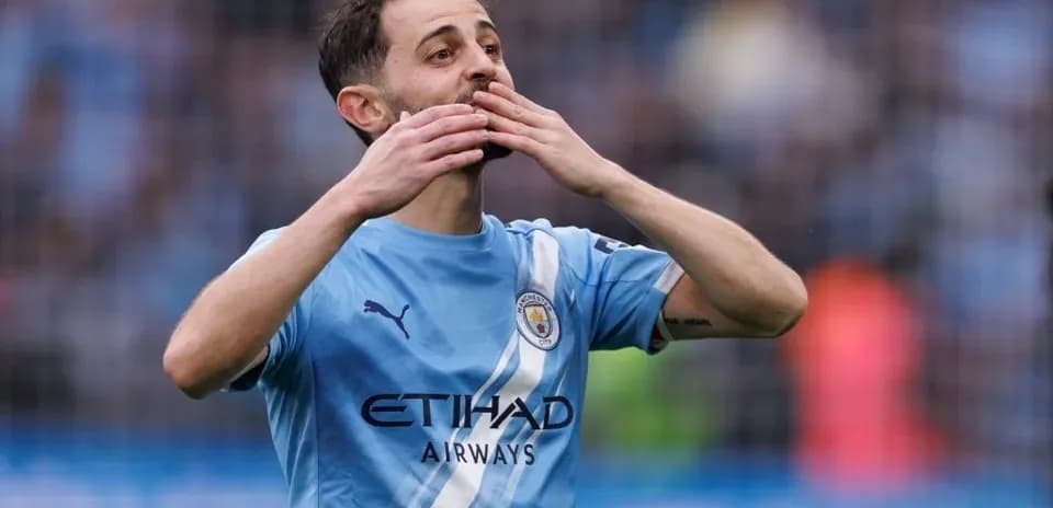 Jugador de Manchester City celebrando un gol