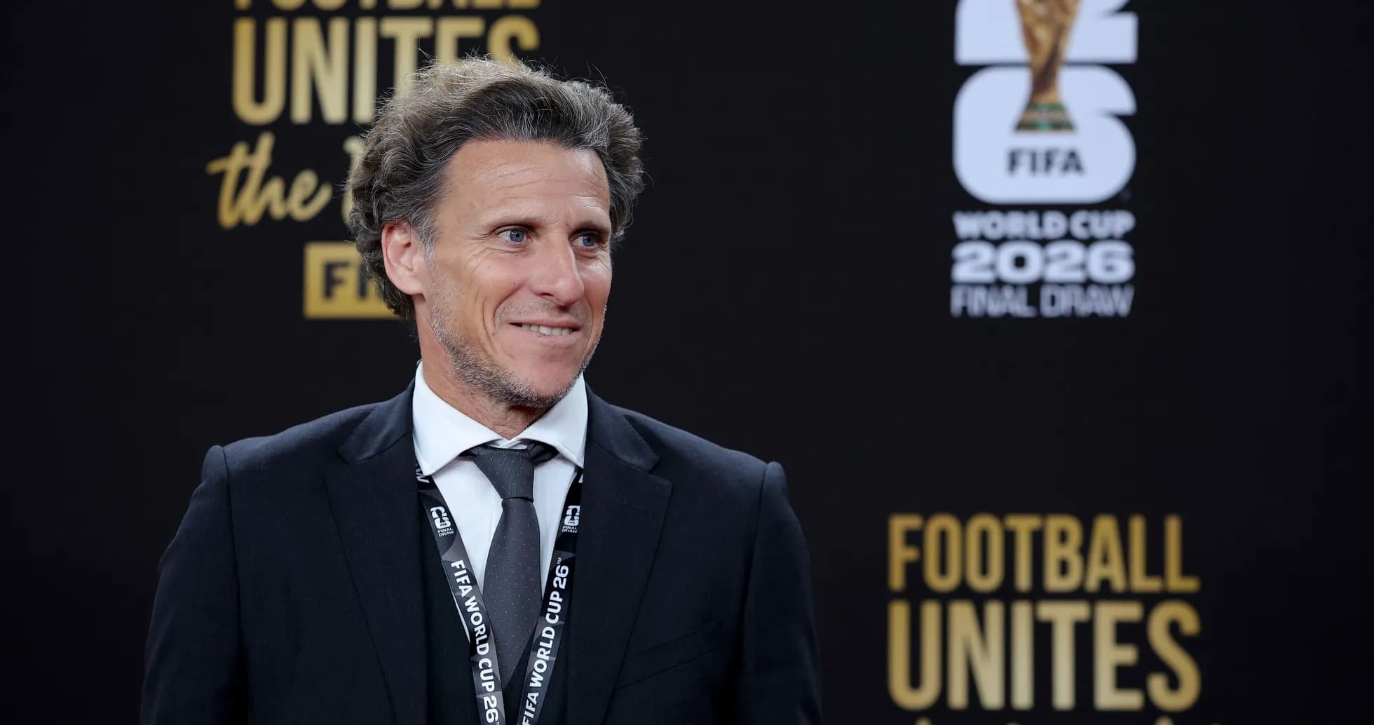 Persona en evento del sorteo de la Copa Mundial 2026