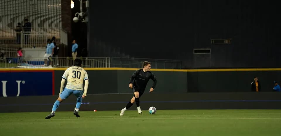 Jugador de Colorado Springs en acción