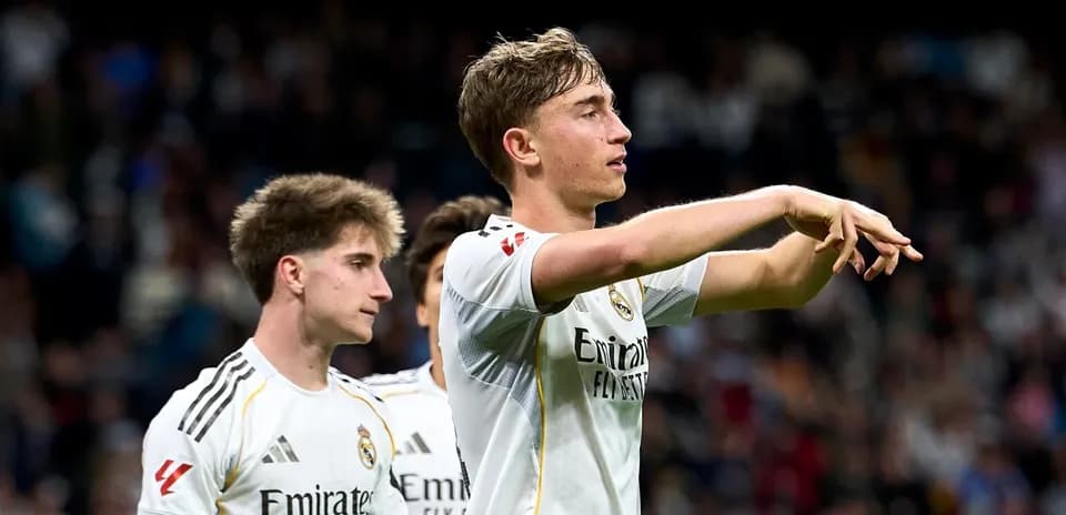 Jugadores del Real Madrid durante el partido