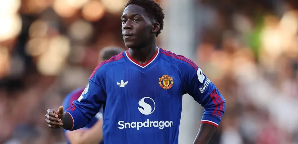 Jugador de Manchester United en acción durante partido