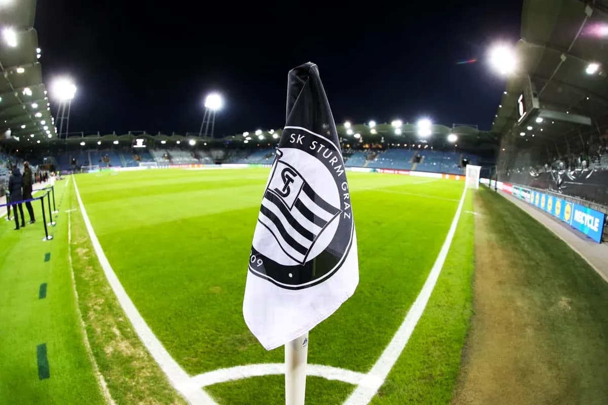 Esquina del campo de SK Sturm Graz