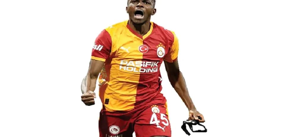 Jugador de Galatasaray celebrando un gol